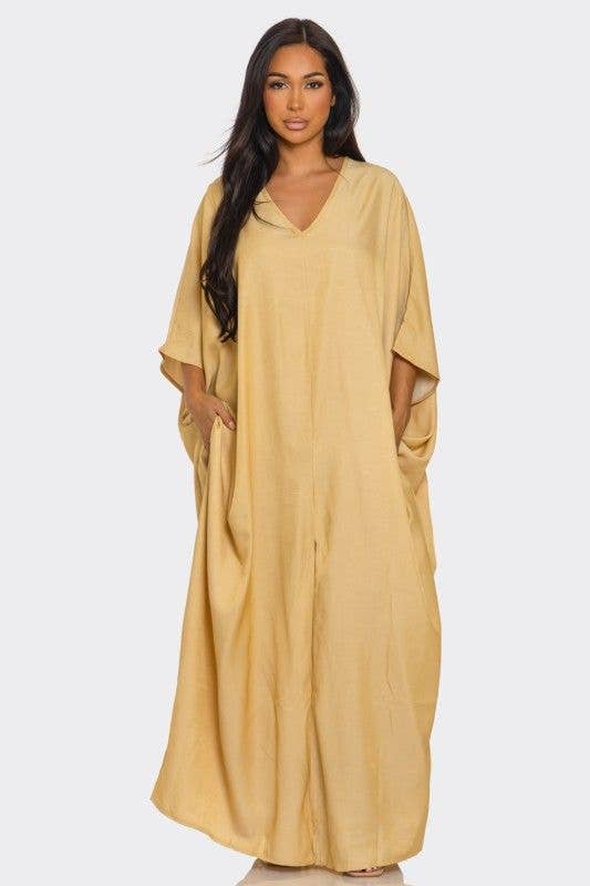 J2 FASHION - Wholesale Kaftan - Women's - Flowy Maxi Kaftan Dress3