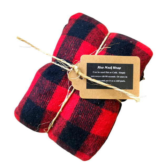 dkhandmade - Wholesale Hot/Cold Compress - Flannel Unscented Therapy Rice Neck Wraps  0
