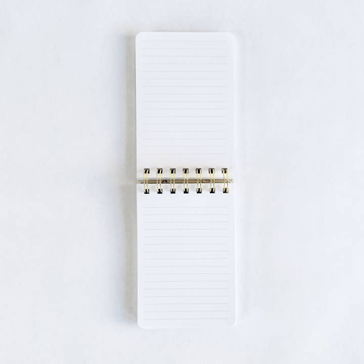 Beth Schneider Designs, LLC - Vente Blocs-notes - Bloc-notes Mini Spirale Chunky Aire Floral5