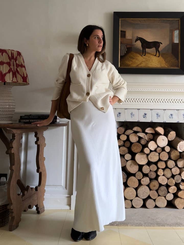 White Noah Skirt for wholesale on Faire1