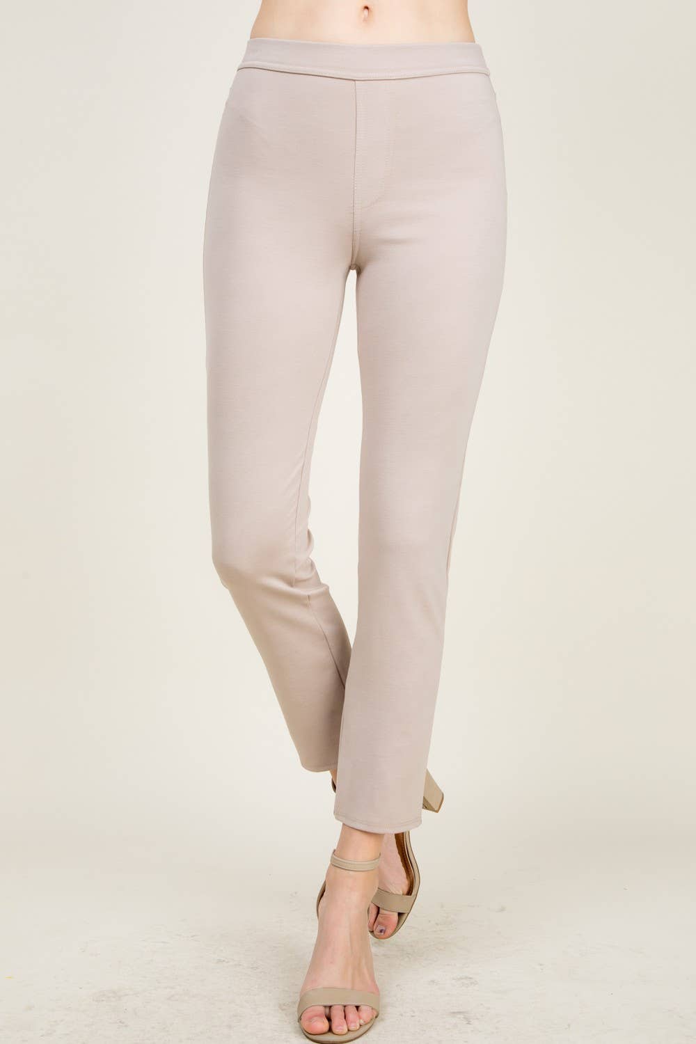 A.gain - Vente Pantalon – femme - 40068TQP353C7- PANTALON PONTE SUPER EXTENSIBLE GRANDE TAILLE0