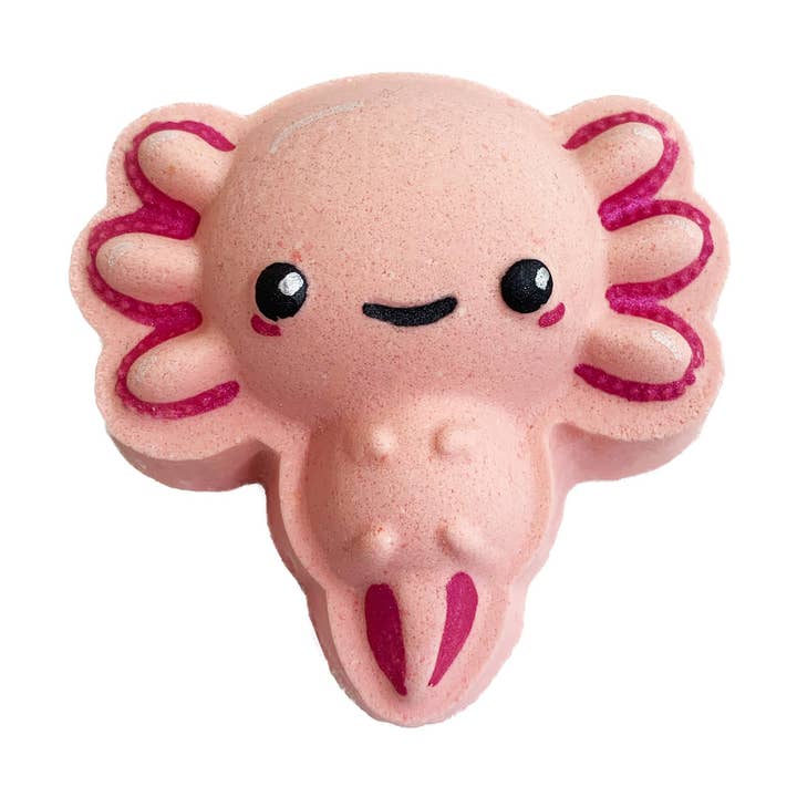 Cute Axolotl Bath Bomb for wholesale by The Bomb Bar