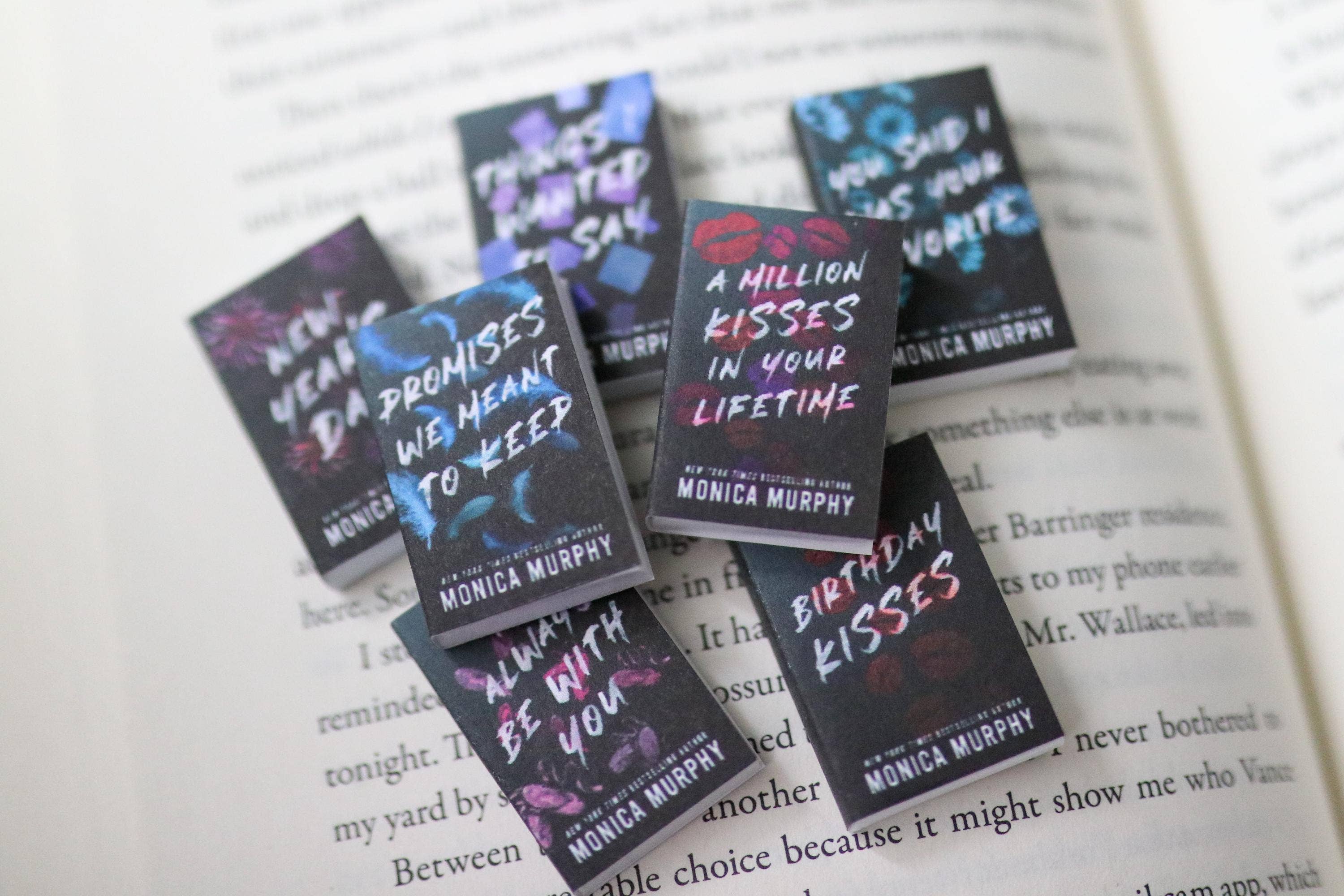 The Sticker Shop - Wholesale Decorative Figurine - Handmade MINI Lancaster Prep Series Books (set of 7 mini books)1