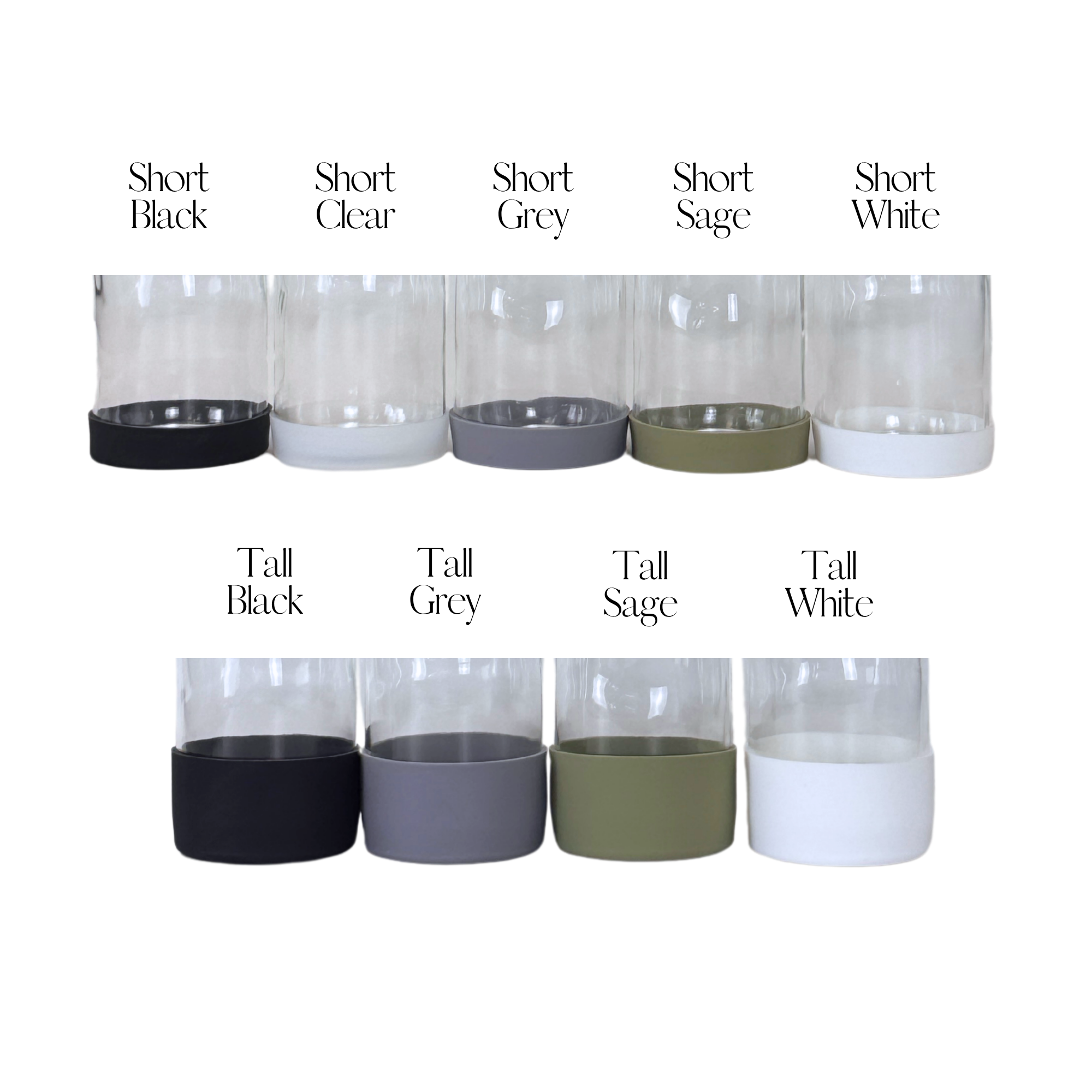 The Bottle Shoppe - Wholesale Spray Bottle - 16oz Clear Bottle with Silicone Sleeve | Pump, Cap, Sprayer2