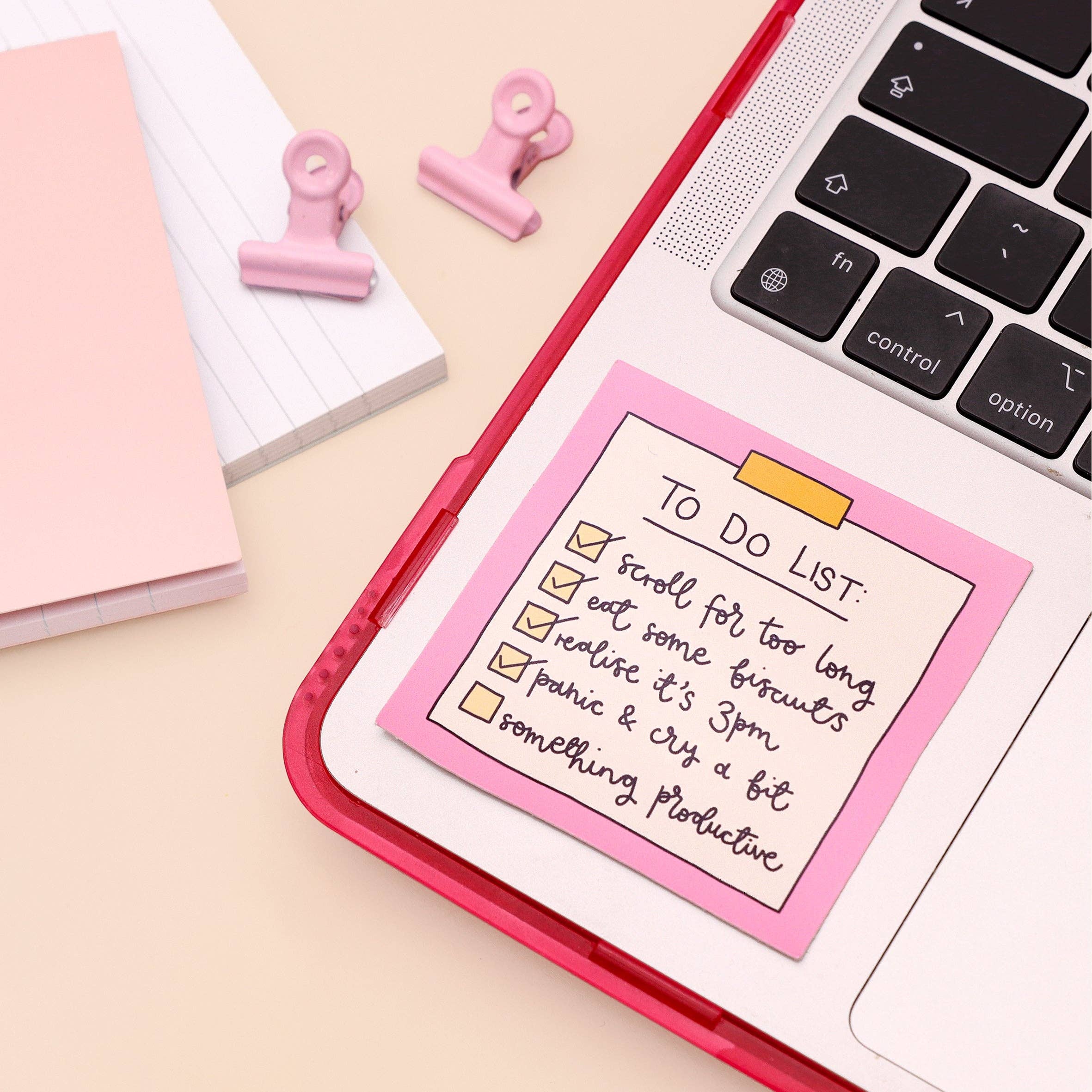 Oh, Laura – wholesale Sticker – Vinyl sticker - to do list2