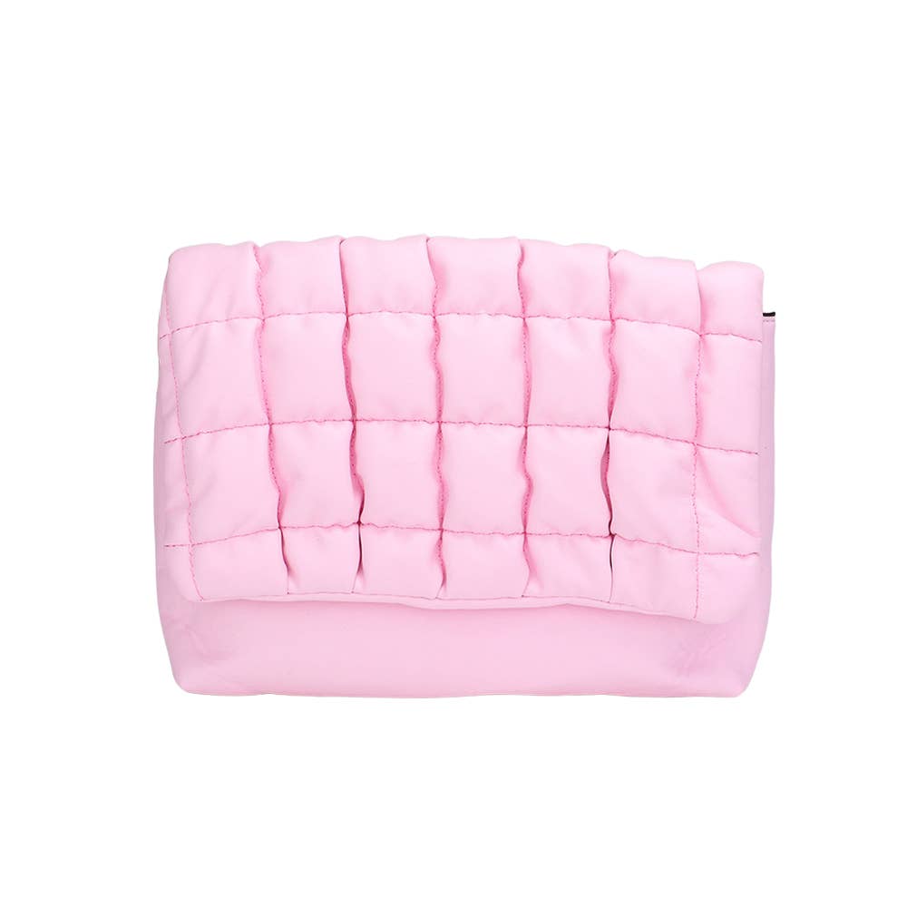 Sensibling Corp. - Wholesale Crossbody Bag - Women's - Faux Leather Quilted Padded Crossbody Bag1