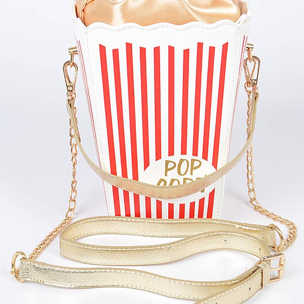 Unique Popcorn Designed Clutch and other Purchase Wholesale popcorn bag. Free Returns & Net 60 Terms on Faire trending on Faire.