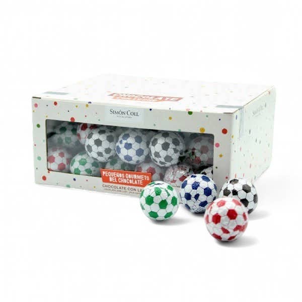 ADG Diffusion – Chocolate por atacado – Bolas de Futebol de Chocolate ao Leite - Caixa com 60 unidades3
