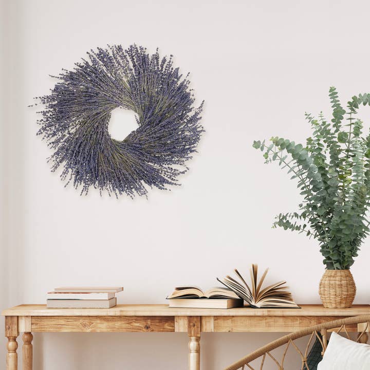 Andaluca - Wholesale Wreath - French Lavender Wreath5
