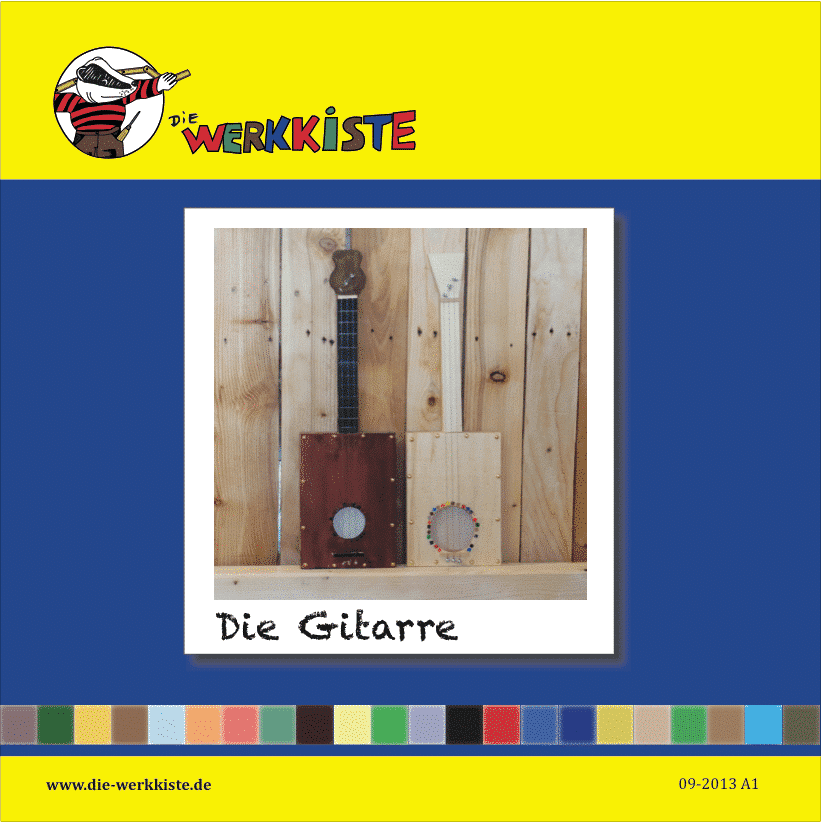 Die Werkkiste – wholesale DIY craft kit – Child – The guitar0