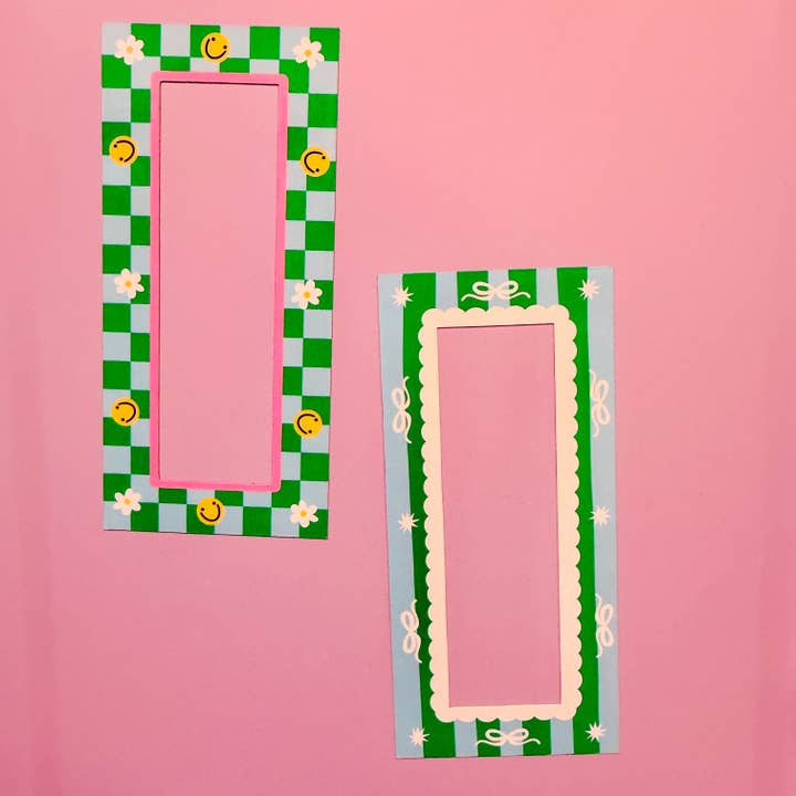 Magnetic Frame Pack, Green and Blue Digital Photo Booth for wholesale by Sonny Rising