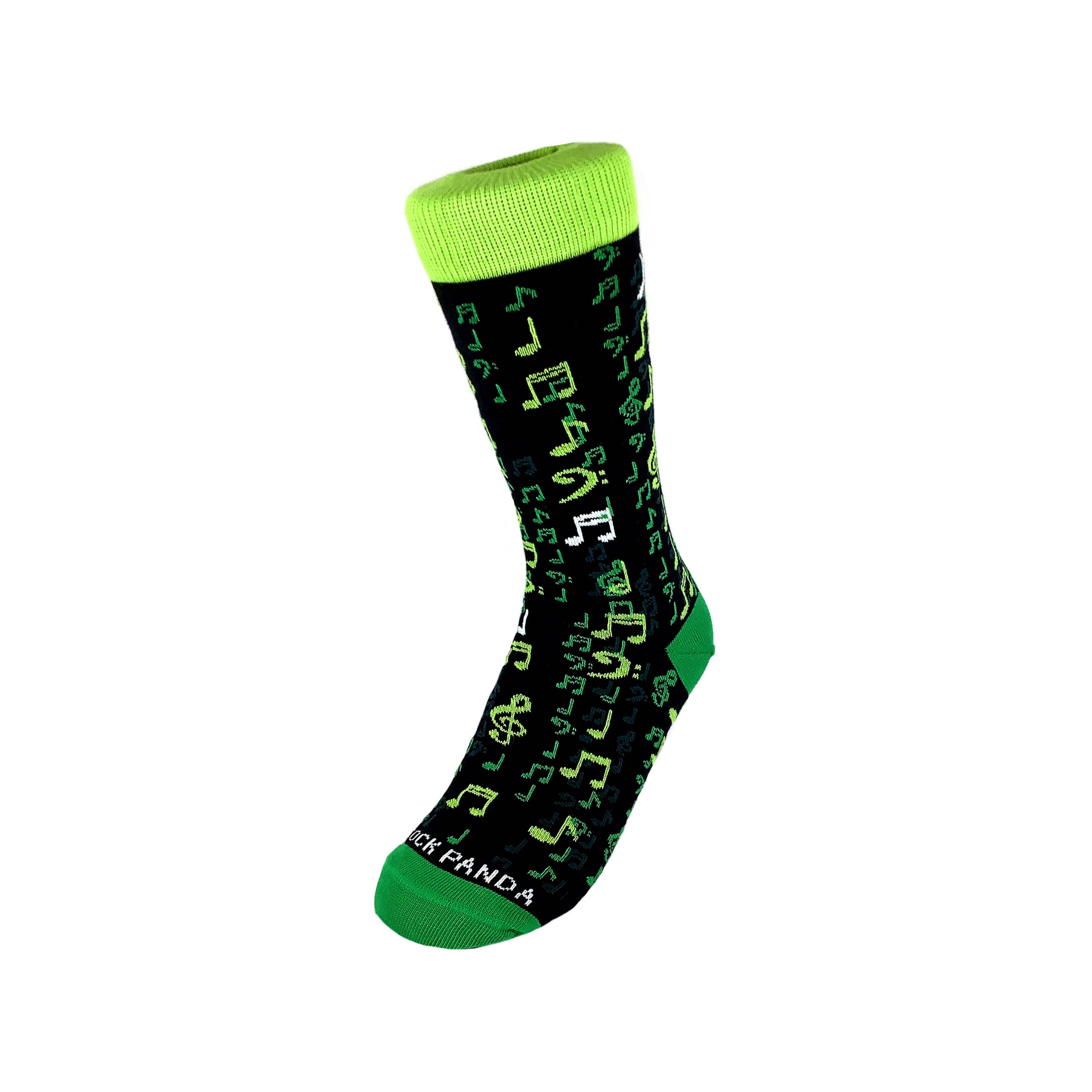 Sock Panda - Vendita all'ingrosso Calzini - Unisex - Calzini a matrice di note musicali di The Sock Panda (adulto S)3