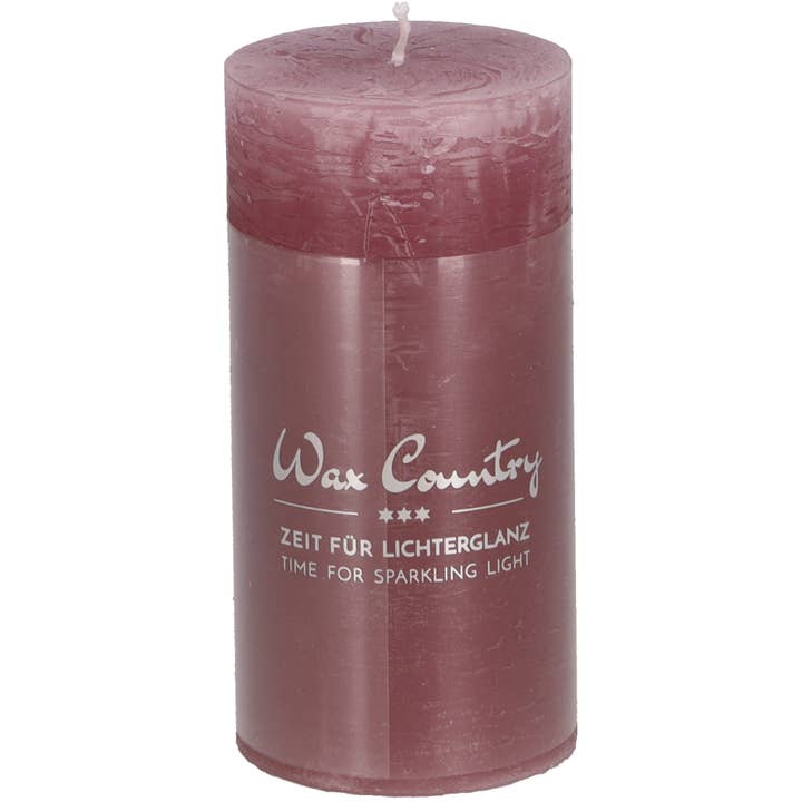 Stumpen Wax Country, H/D 120/60 mm, Colorato in massa, #426 per la vendita all'ingrosso da parte di Vosteen