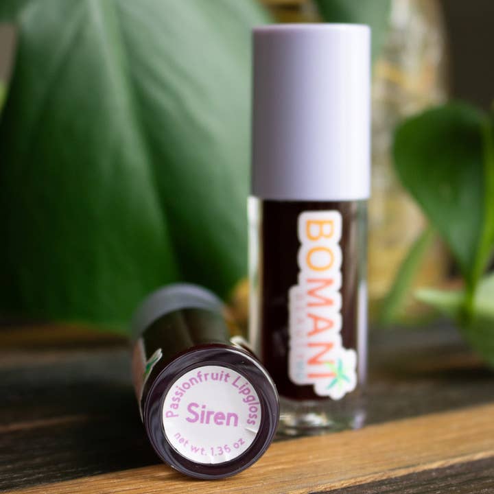 Bomani Beauty MD - Wholesale Lip Gloss - Passionfruit Lip Gloss - Siren (Plum)1