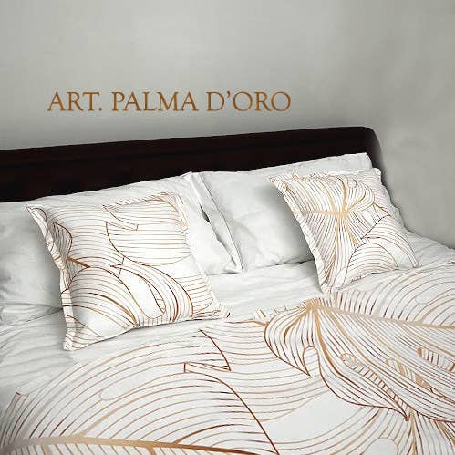 Bedspread + No Iron Pillows Set Art. Palma D'Oro for wholesale by Roberta Netti Home Design