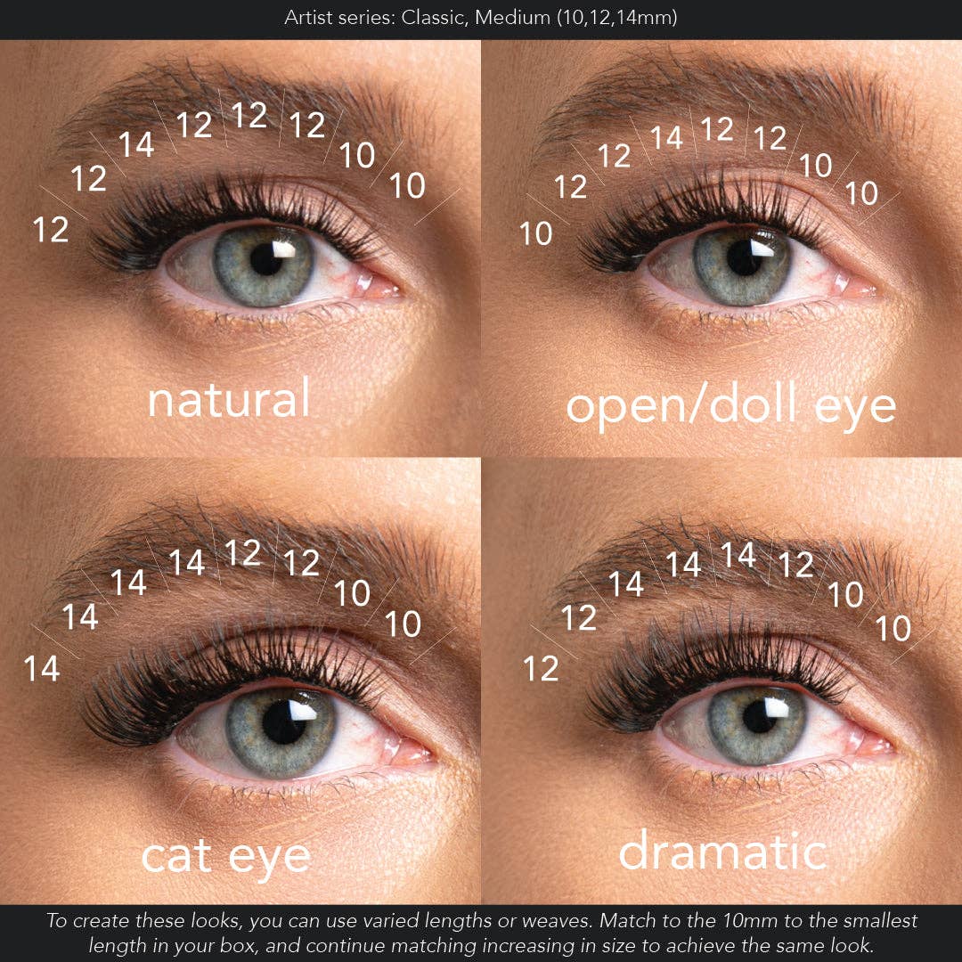 Pro Lash - Vendita all'ingrosso Ciglia finte - Serie d'Artista — Volume Intrecciato4