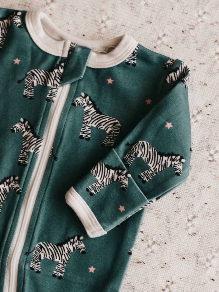 Bencer & Hazelnut - Venta al por mayor Peto - Bebés - Zipsuit - Zebby Verde