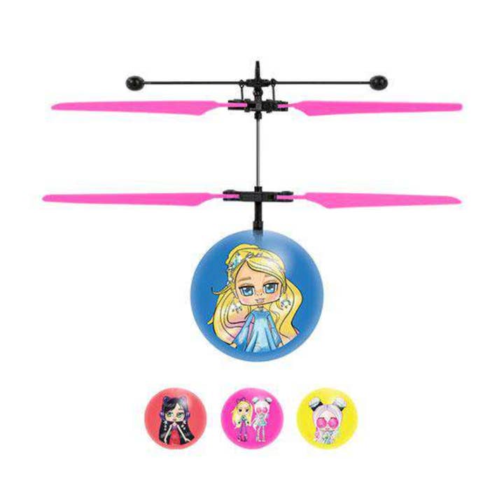 Boxy Girl Mystery Box IR UFO Ball Helicopter for wholesale by World Tech Toys