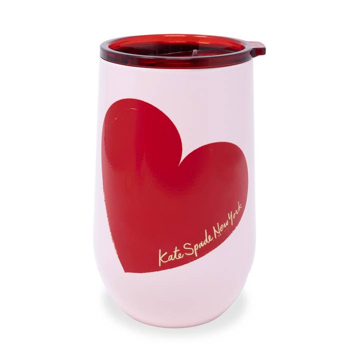Stainless Steel Wine Tumbler, Sweet Hearts for wholesale by kate spade new york intl