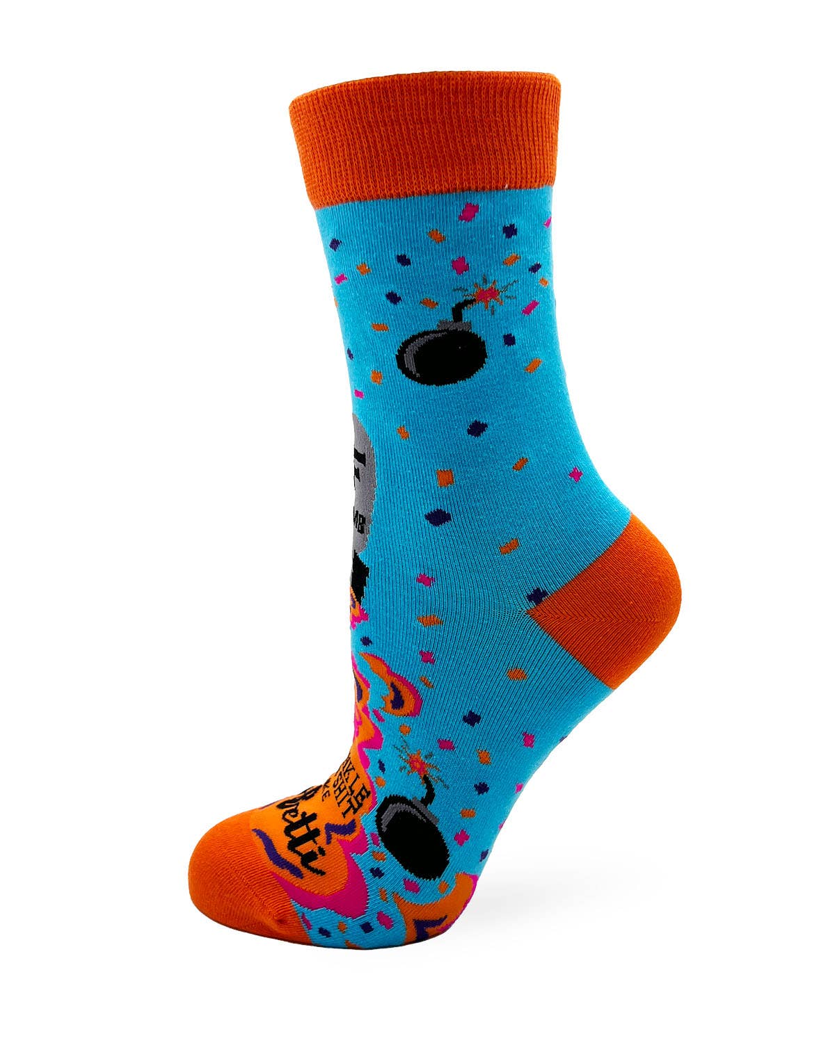 Fabdaz – Großhandel Socken – Damen – F-Bomb Mama, streue den Mist wie Confetti Ladies' Crew, also3