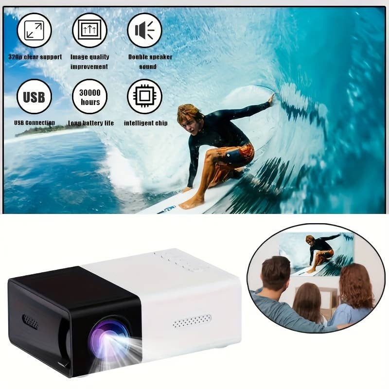 Shop Celino - Wholesale Portable Projector - Kids - Bright 3000+ Lumen HD Mini Projector – Portable 3D-Ready4