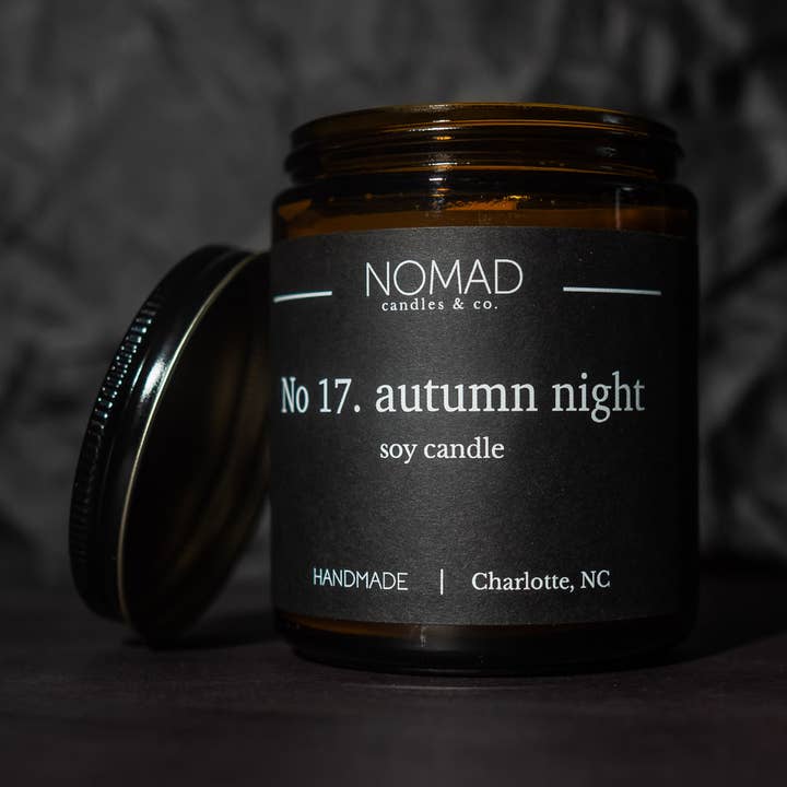 Autumn Night- | Cinnamon | Apple | Sandalwood for wholesale by Nomad Candles & Co.