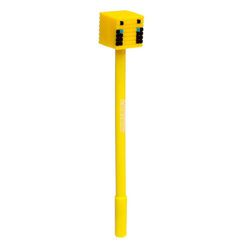 Puckator EU - Vente Stylos - Stylo Minecraft avec figurine (Cochon/Abeille/Zombie/Squelette)3