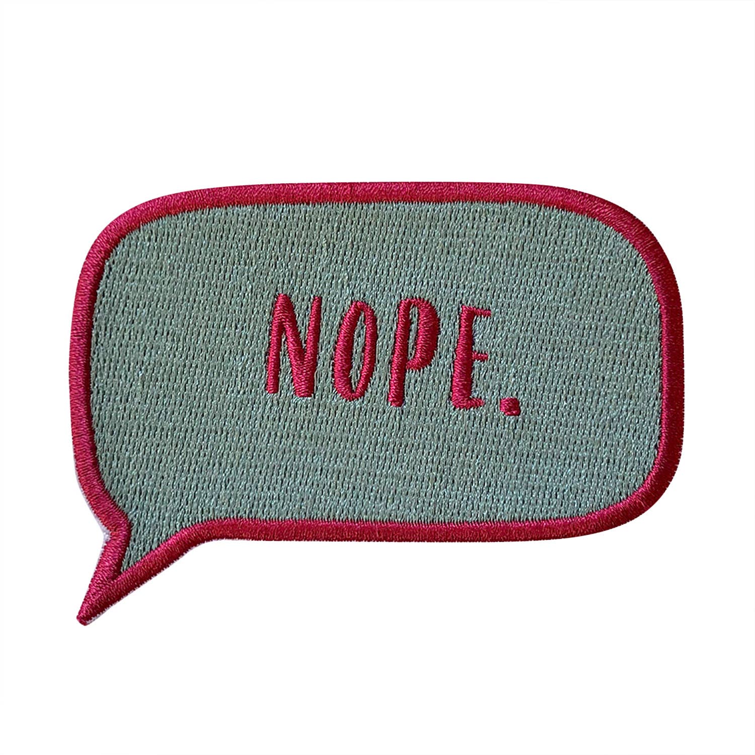 Patches and Pins – wholesale Lapp – Nope Patch1