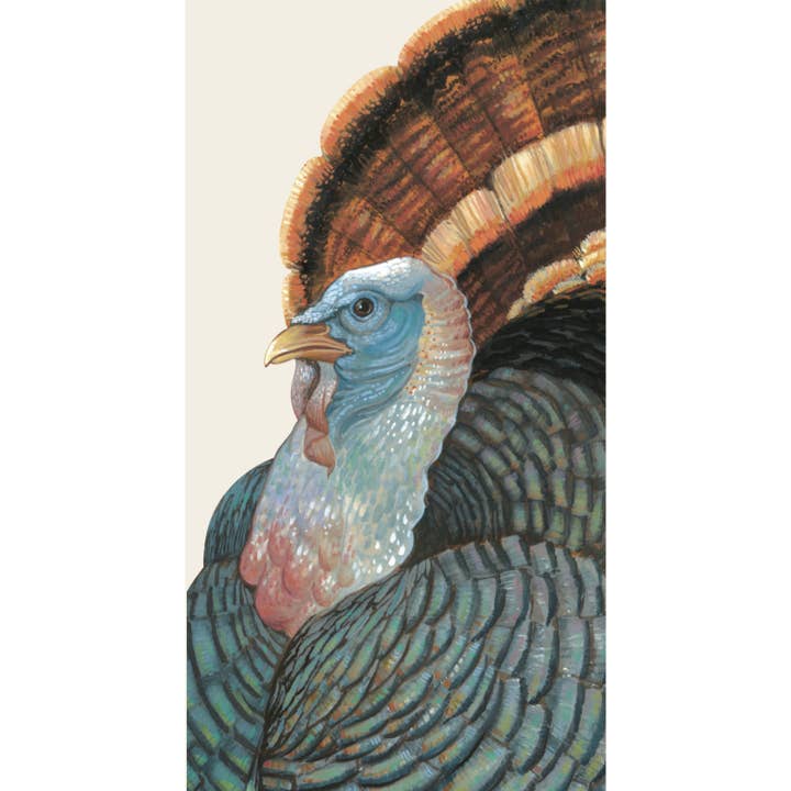 Hester & Cook - Stationery - Wholesale Disposable Napkin - Heritage Turkey Guest Napkin