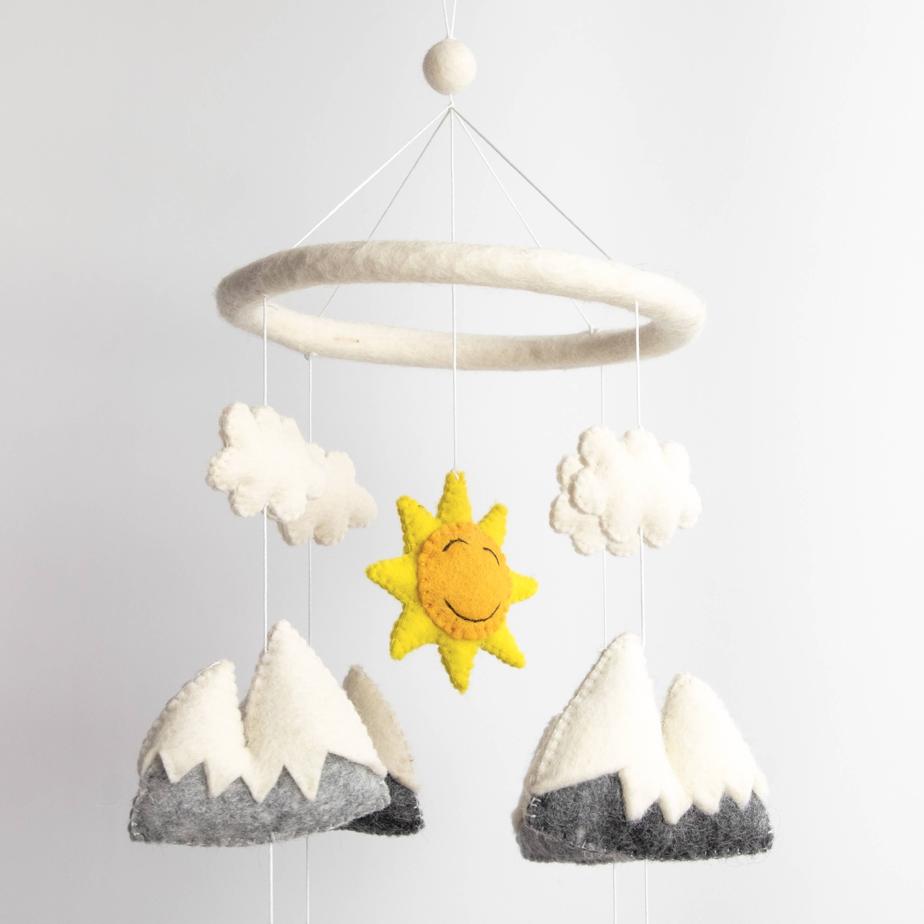 The Winding Road - Wholesale Baby Mobile - Baby Mobile - Llama - Nursery Decor1