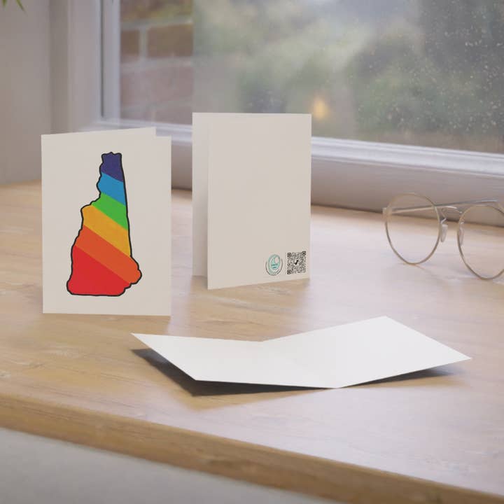 Cartões de Saudação Arco-Íris de New Hampshire por atacado de Oceane's Echo