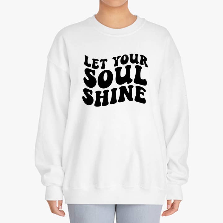 Deixe a sua alma brilhar - Camisola Feminina por atacado de Calm Cabana