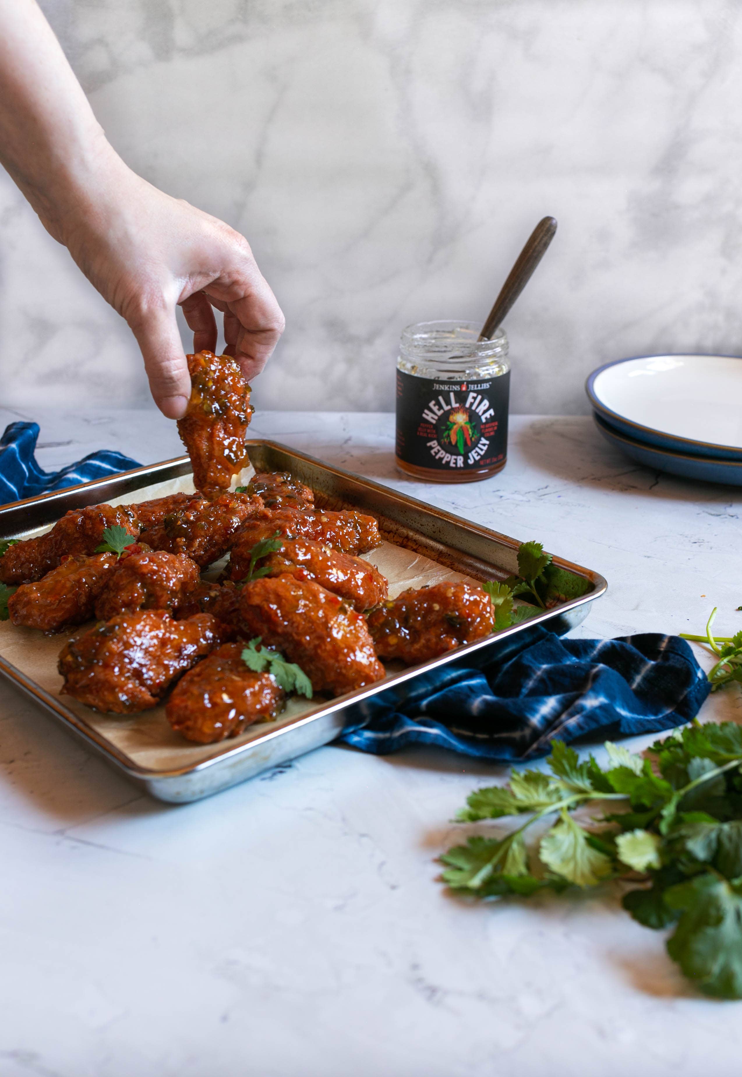 JENKINS JELLIES - Vendita all'ingrosso Marmellata/Gelatina - 11 oz Hell Fire Pepper gelatina5