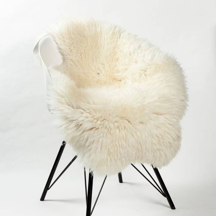 DYRESKINN® - Wholesale Throw Blanket - Sheepskin White 90-110cm0