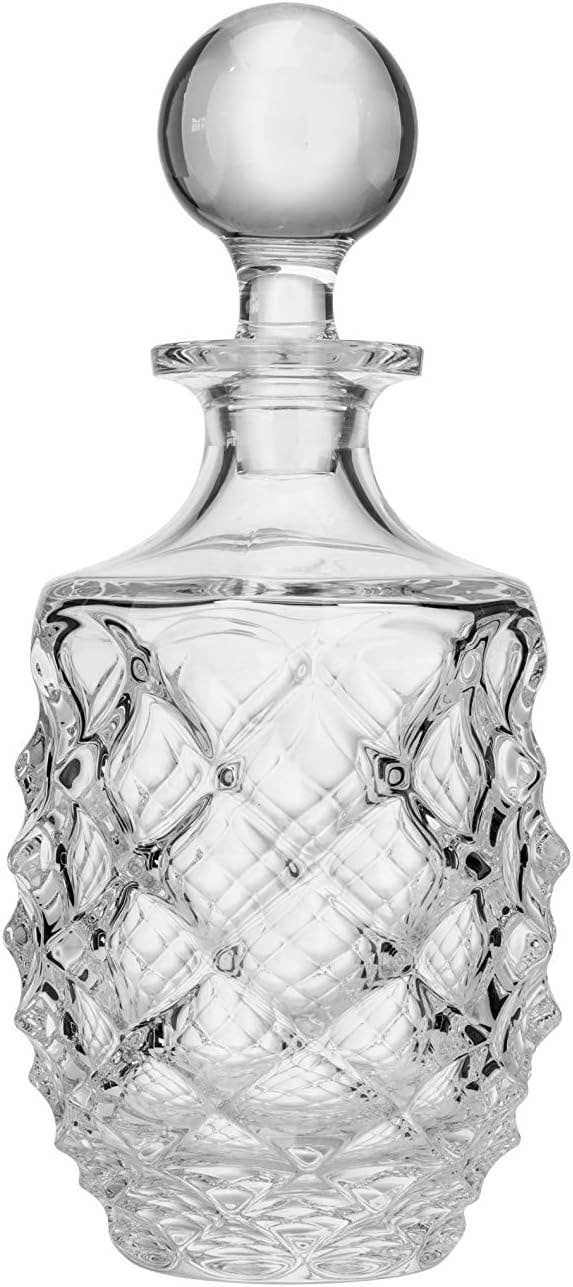 NORTH AMERICAN CRYSTAL - Wholesale Decanter - 22 Oz Bohemian Crystal Decanter AU52299 MORRIS, AURUM, Czech0