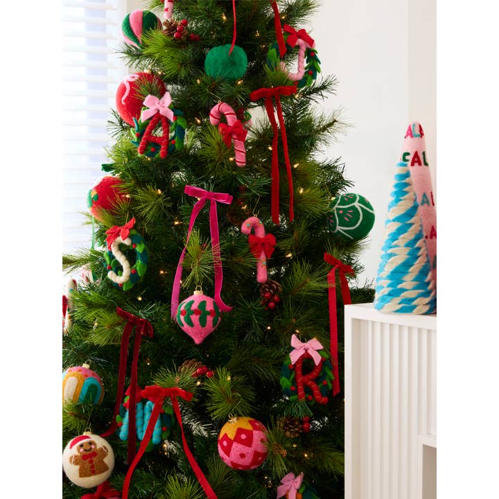 Shiraleah - Wholesale Christmas Decoration - "HO HO HO" ASST/4 ORNAMENTS,MULTI1