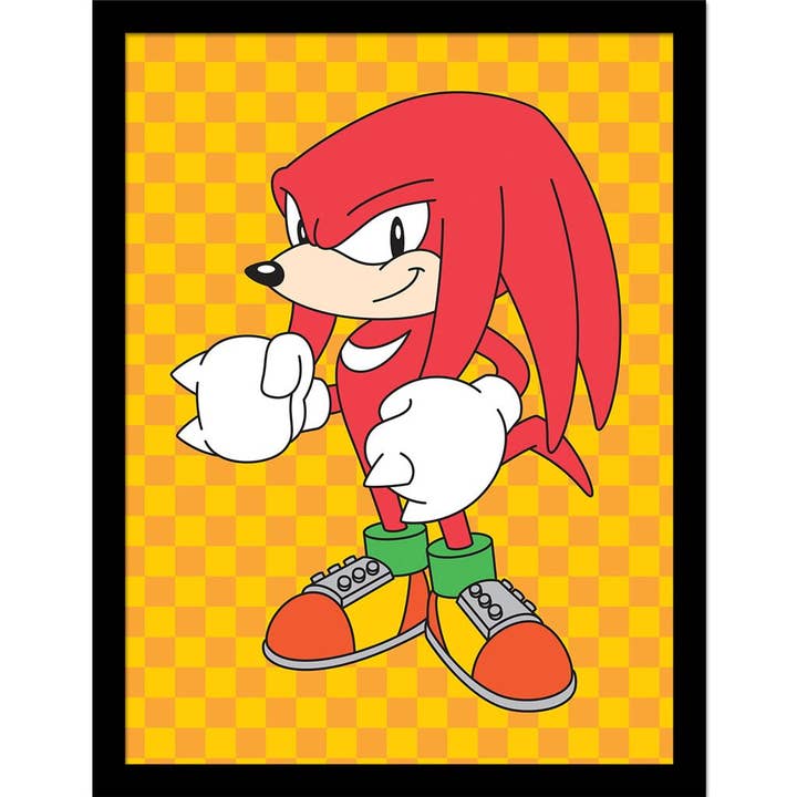 Sonic The Hedgehog (Knuckles The Echidna) Wall Art Print for wholesale by Pyramid International