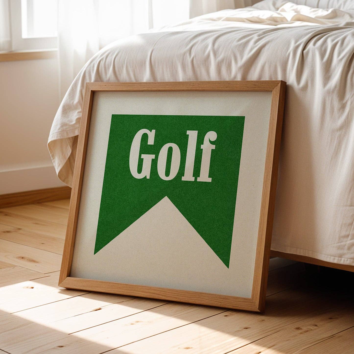 Tejas Country Club - Wholesale Art Print - Retro Golf Poster Banner Art (FLAT)1