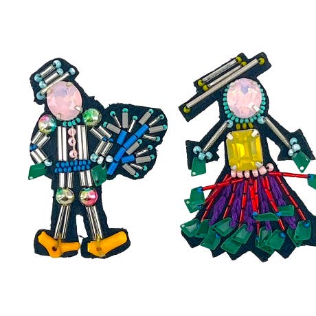 SOUTHERN COUPLE Broscher Rosa för wholesale av My Bob