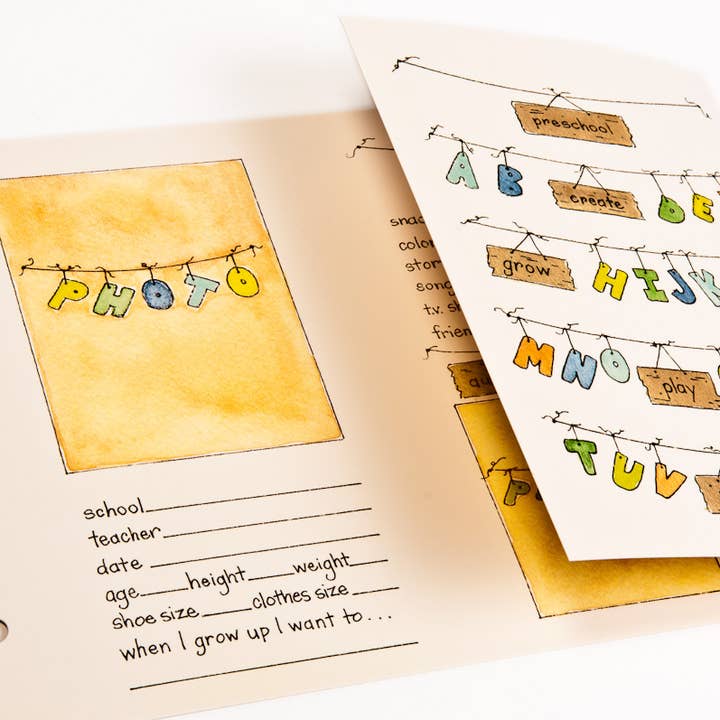 Hugs and Kisses XO – Engroshandel Mindebog - Børn og baby – Skoledage - Skole Memory Book1