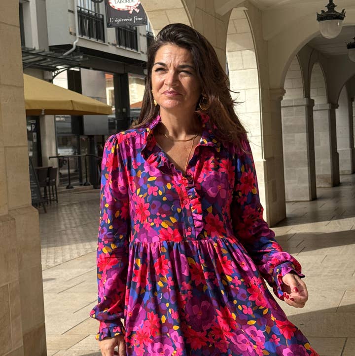 MY DRESS MADE - Wholesale Fabric - EDEN viscose twill fabric - Printed in France0