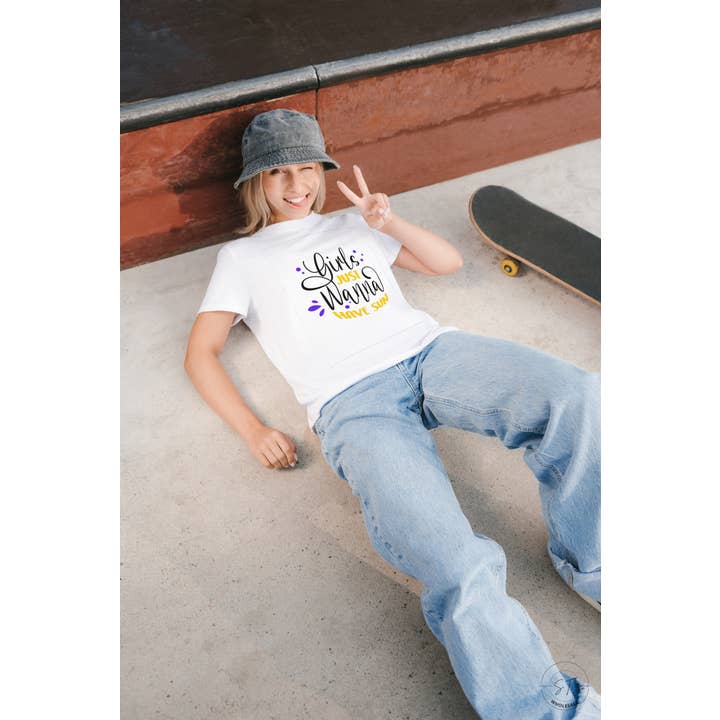 Girls Wanna Have Sun Tshirt for wholesale by ST Wholesale