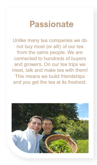 CHASH The Fine Tea Co wholesale products