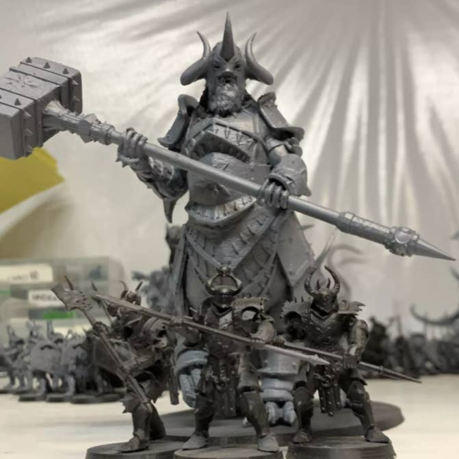 Forg3d – Estatueta decorativa por atacado – Dragon Ogre Estrela7