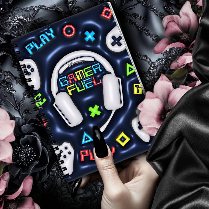 Video Gamer Reusable Sticker Book, Kid & Adult Friendly, Perfect Gift for Gamers and Stickers Collectors for wholesale by Gothic Garage