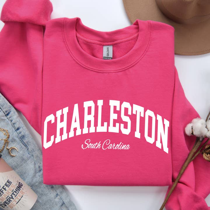 Charleston Sweatshirt, Charleston Sweater, Charleston Gift for wholesale by Main Street Tees