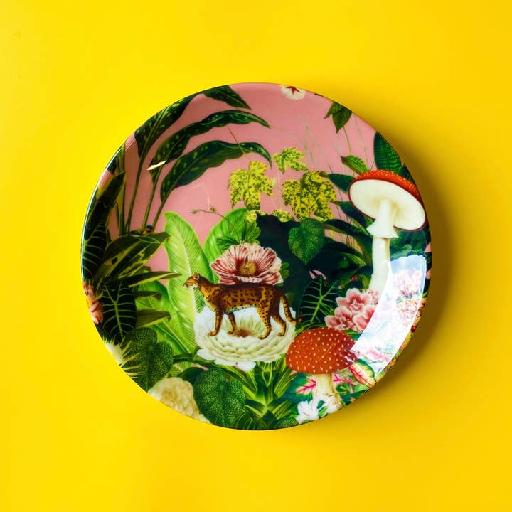 ART WOW – Prato por atacado – Pratos 'Wildlife Paradise'1