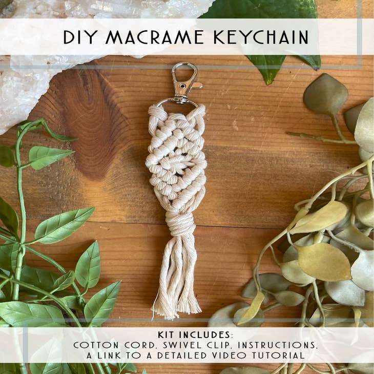 DIY Keychain Painting Kit Craft Kit DIY Kit Jewelry Kit 