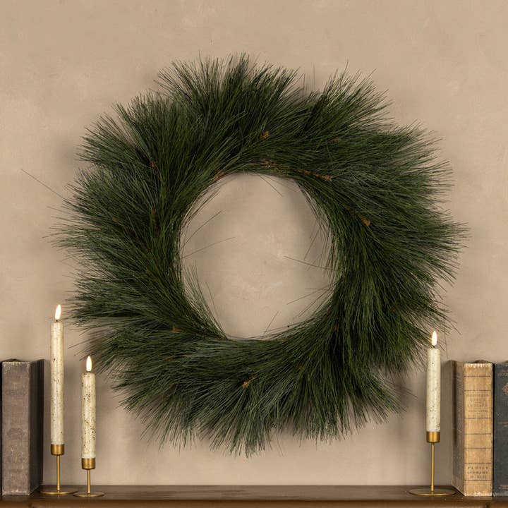 24" PURE PINE WREATH for wholesale by Ragon House