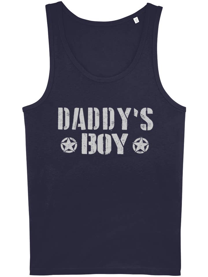 Daddy's BOY Weste/Tanktop aus Bio-Baumwolle für den Großhandel von Unapologaytic